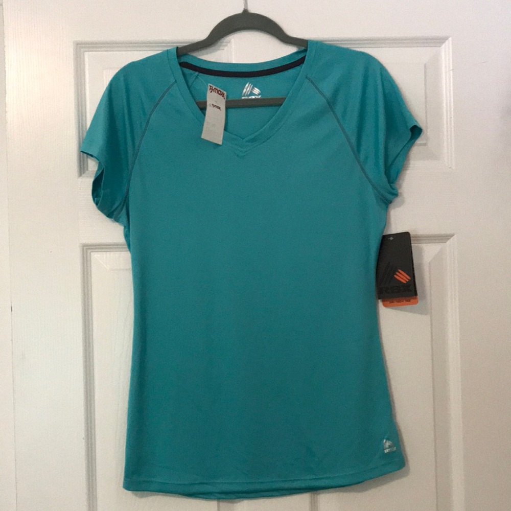 RBX dri-tech tee. Large but runs more like medium.